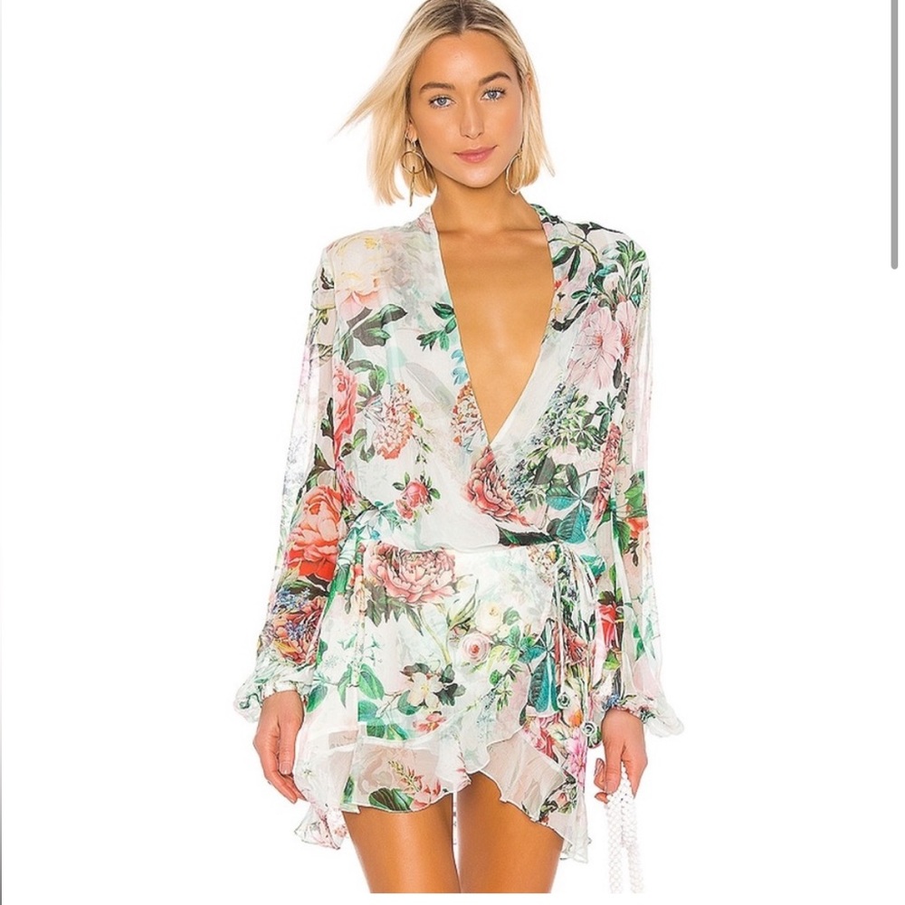 Rococo Sand Floral Print Dress in small